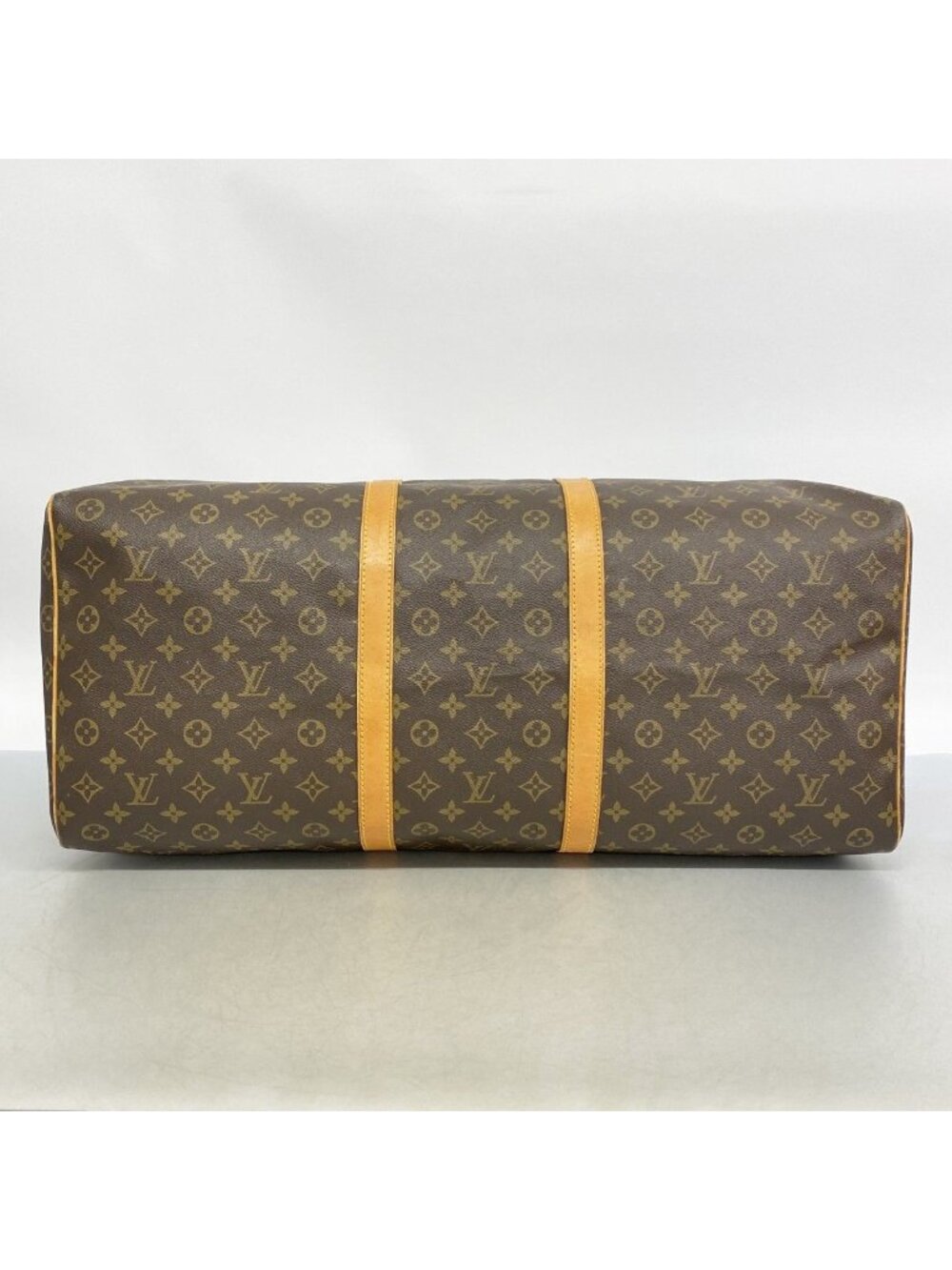 Louis Vuitton Boston Bag Monogram Keepall 60 Brown - Picture 3 of 10